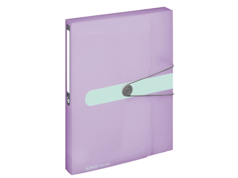 Herlitz 11408994, Violet, Transparent, Polypropylen (PP), A4, 4 cm, 1 stk
