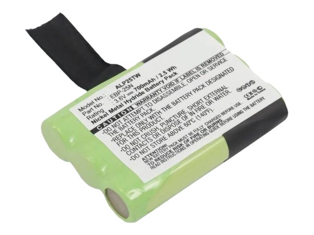 Coreparts Mbxtwr-Ba0006, Akku, Alinco, Dj-S41, Dj-Sr1, Pmr446, Grün, Nickel-Metallhydrid (Nimh), 700 Mah