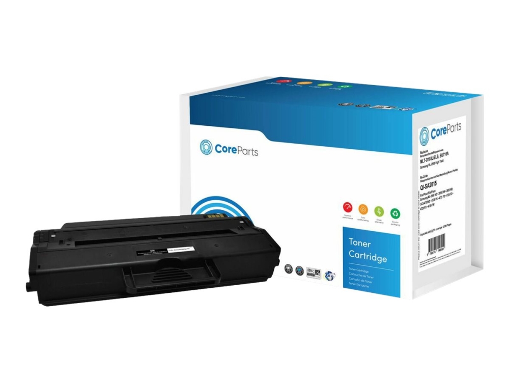 Coreparts Qi-Sa2015, 2500 Seiten, Schwarz, 1 Stück(E)