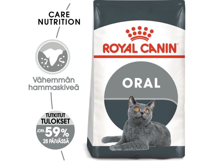 Royal Canin Oral Care, Adult (Animal), Ris, Grøntsag, 8 Kg, Antioxidanter Inkluderet