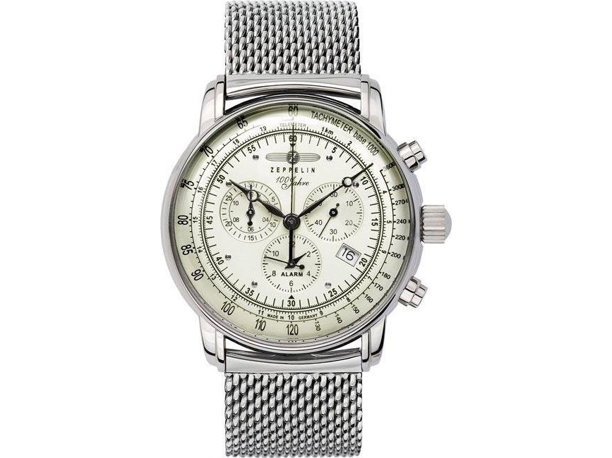 Zeppelin 100 Jahre 8680M-3 Quarz-Uhr