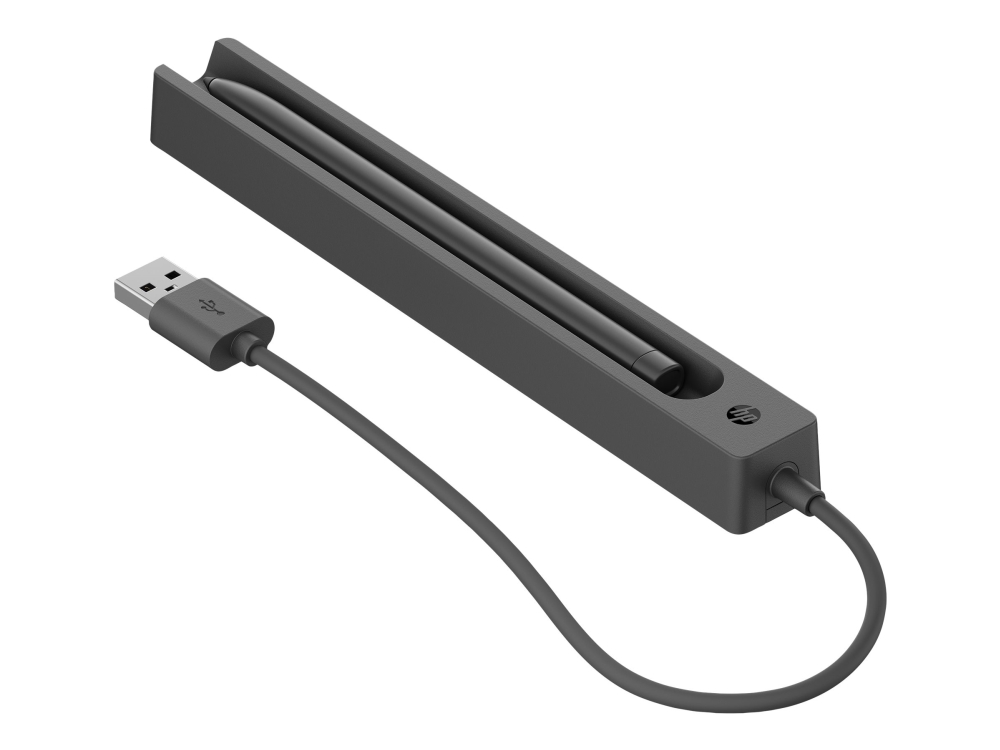 Hp Slim - Aktiv Skrivestift - 2 Knapper - Havnegrå - Konvolut - For Pro X360 435 G9 Notebook, Fortis 11 G10 Notebook, Fortis 11 G9 Notebook