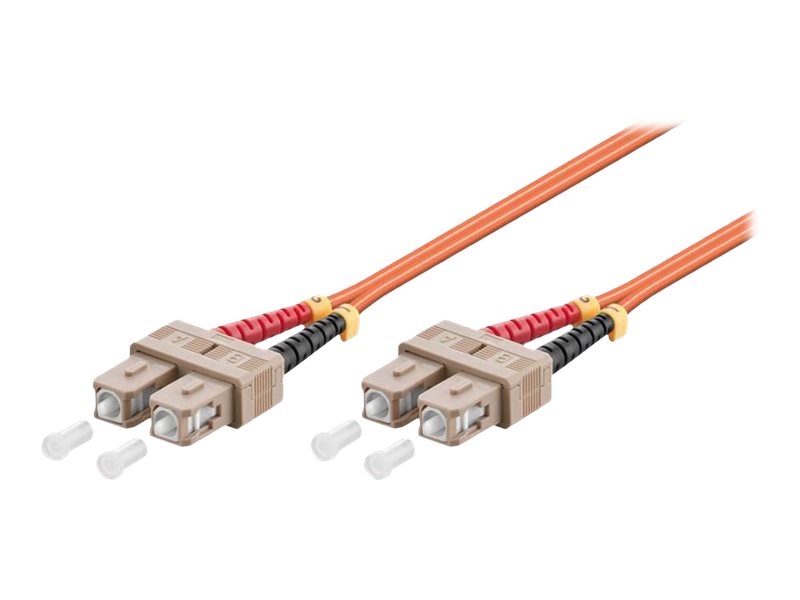 Microconnect - Netzwerkkabel - Sc/Upc Multimode (Stecker) Zu Sc/Upc Multimode (Stecker) - 10 M. - 2 Mm - Glasfaser - Duplex - 50/125 My - Om2 - Halog