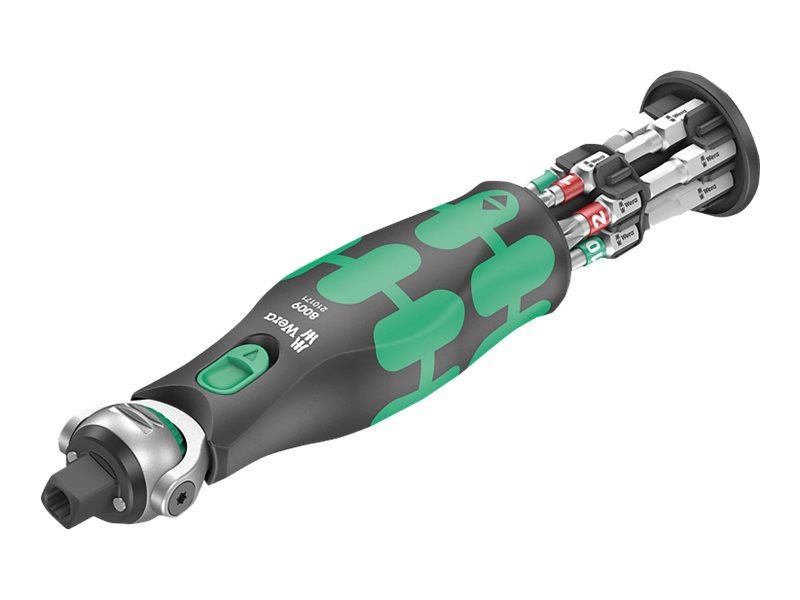 Wera Zyklop Pocket Set Imperial 1 Bit Schraubendreher 1/4, 3/8