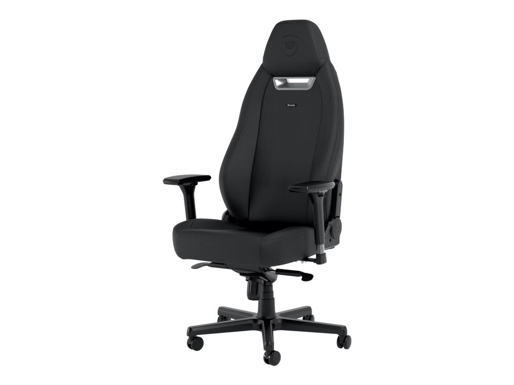 Noblechairs Legend - Spillestol - Ergonomisk - Armstøtter - T-Formet - Vippe - Højteknologisk Pu, High-Tech Falsk Læder - Sort