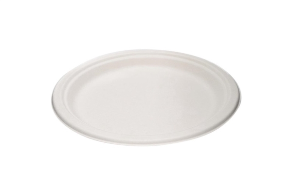 Okko Sugarcane Fiber Plates 23Cm 10 Pce