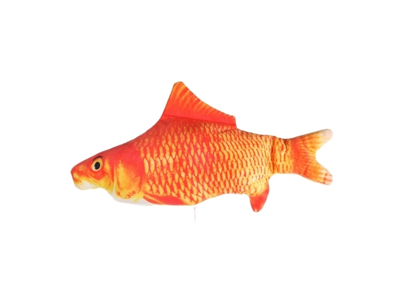 FLAMINGO - Cat toy Flounder electric fish orange