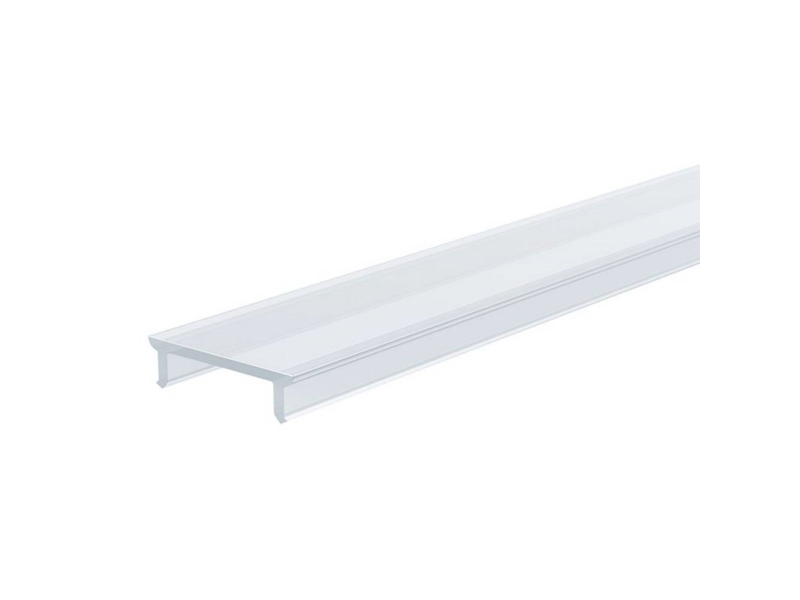 Deko Light 983022 P-01-12 Afdækning Plastic (B x H x T) 16.50 x 4.40 x 1000 mm 1 m