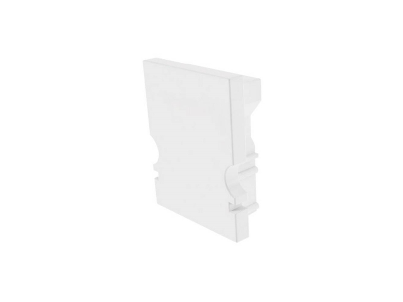 Deko Light 979020 endekappe-sett i plast til LED-lister 6 x 20 x 16 mm
