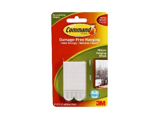 COMMAND MEDIUM PICTURE HANGING STRIPS 17