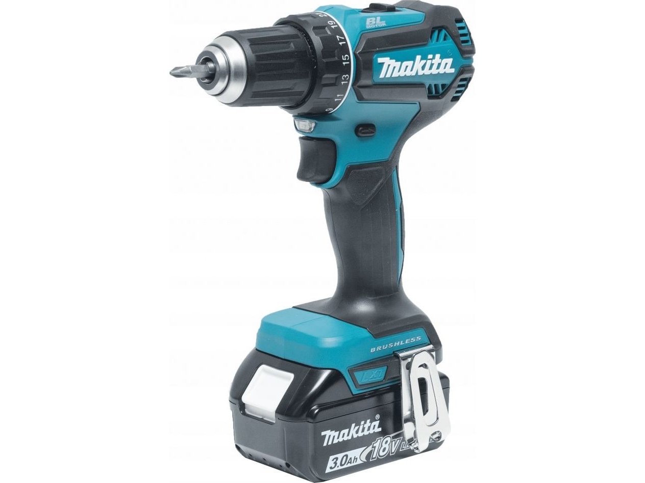 Makita. Schraubendreher-Bohrmaschine Ddf485rf3j 18V 50Nm 3X3.0Ah Makpac