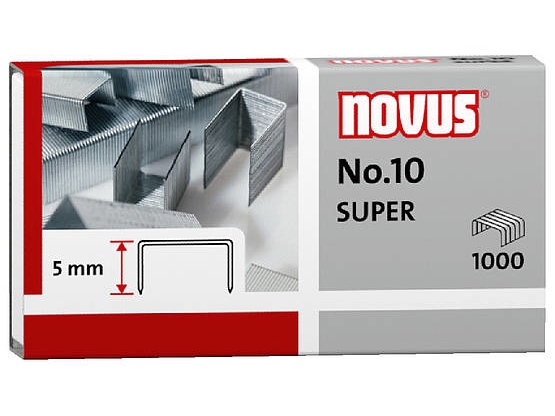 Novus B 225, 25 ark, Sort, Metal, Plast, 8 cm, A4, A6, A5, 5,5 mm