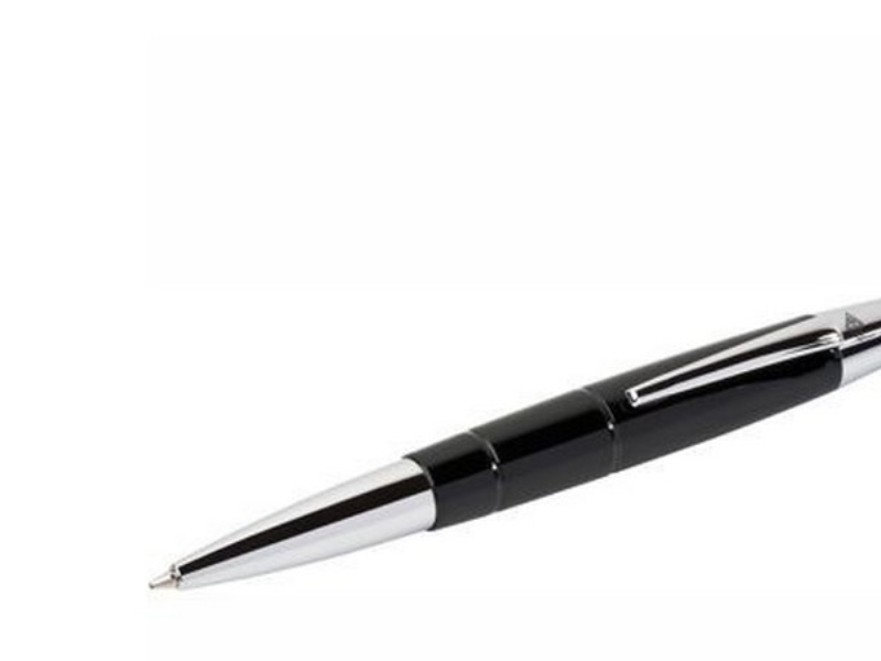 Wedo Touchpen Pioneer, Sort, Sølv, Metal, Gummi, Universel, 1 stk, Kasse