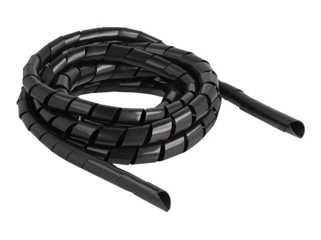 Delock - Sprialkabelomvikling - 2 M - Sort