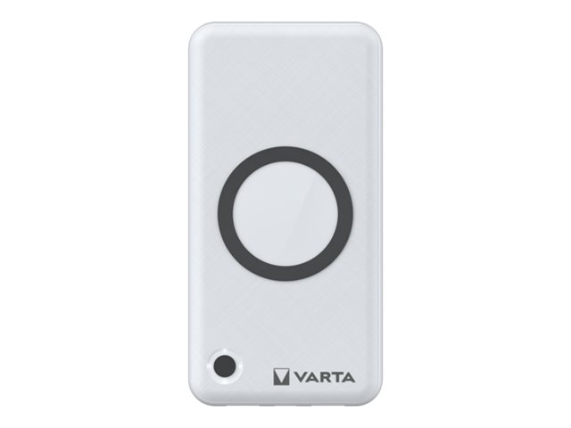 Varta - Trådløs Power Bank - 2-I-1 - Li-Pol - 15000 Mah - 55.5 Wh - 20 Watt - 3 A - Pd, Qc 3.0 - 3 Output-Stikforbindelser (2 X Usb, 24 Pin Usb-C)