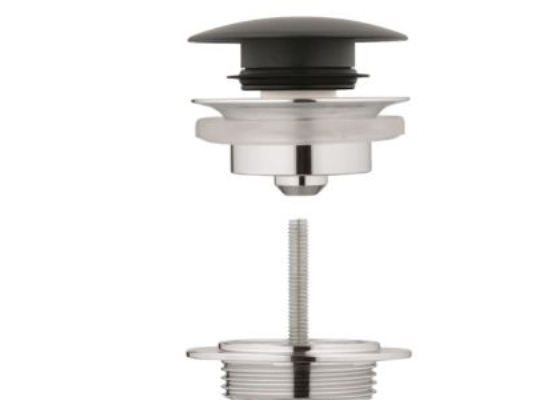 Grohe Ablaufventil 1 1/4 / Ø64 Mm - Ohne Überlauf Velvet Black