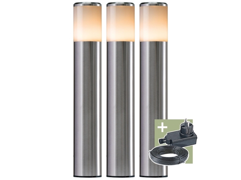 Leuchte Ludeco Sten Pl1013, 1W, Led, Ip44, Silber