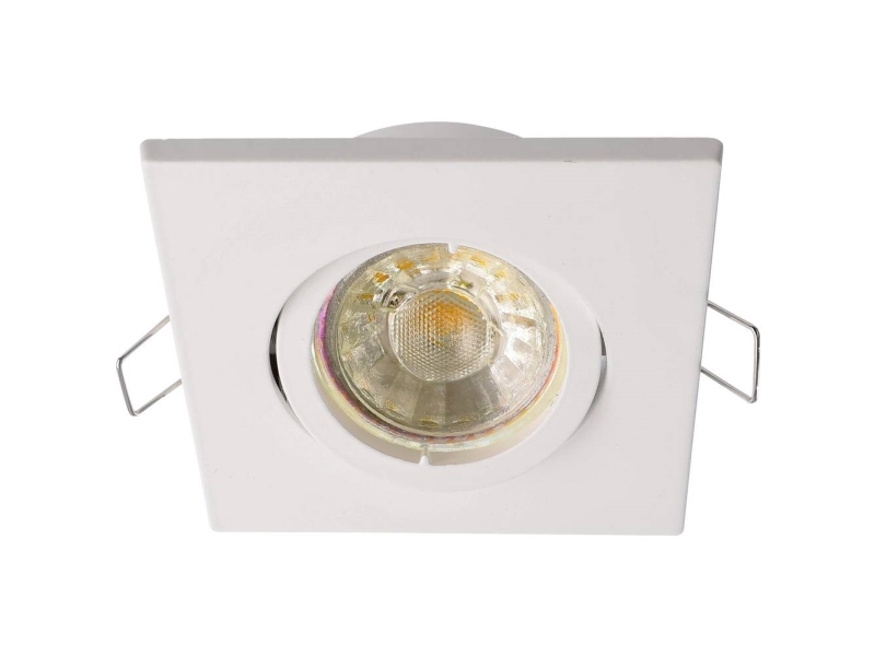 Deko Light Alioth 110029 Loftsindbygningsring LED (RGB), Halogen GU5.3, MR 16 35 W Signalhvid (RAL 9003) | Belysning - Inomhusbelysning - Inbyggd spotlight | GameStuff