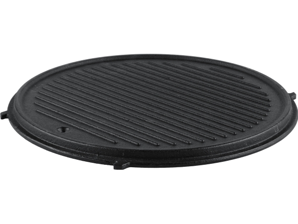 Mustang cast iron griddle, 30 cm | Trädgården - Grill tillbehör - Övriga grilltillbehör | GameStuff