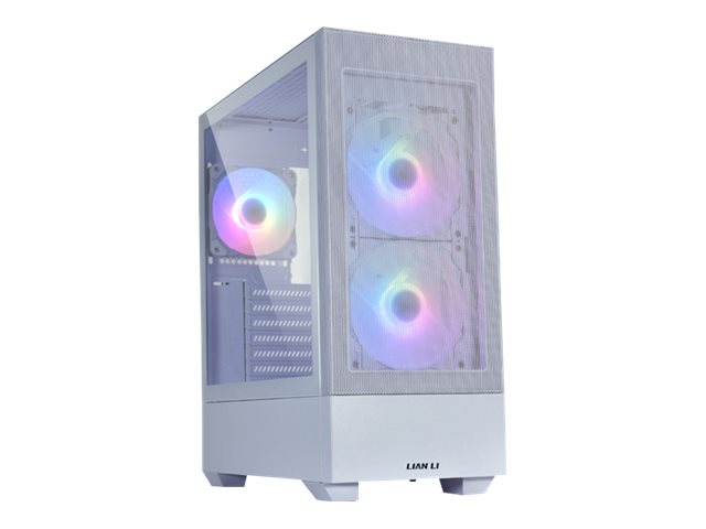 Lian Li Lancool 205M Mesh Micro Atx Case, Hærdet Glas - Hvid