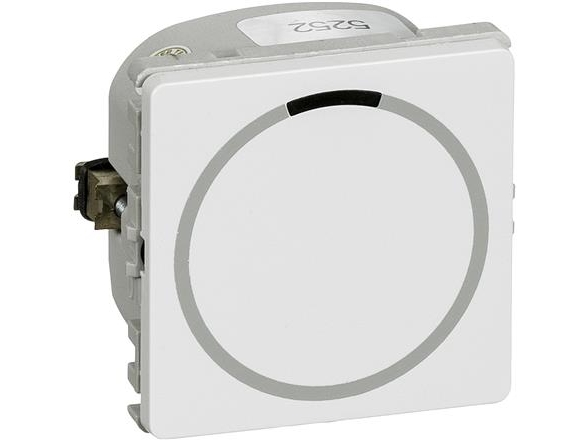 LAURITZ KNUDSEN LK FUGA Lysdæmper Touch LED 250 IR 1 modul, Hvid- I pose for DIY