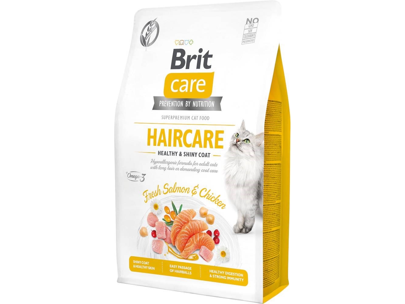 Brit Care, Voksen, Kylling, Laks, 2 kg, Kornfri, Antioxidanter inkluderet