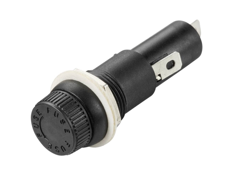 TRU COMPONENTS 1587908 TC-R3-46B B Sikringsholder Passer til Finsikring 5 x 20 mm 15 A 250 V/AC 1 stk