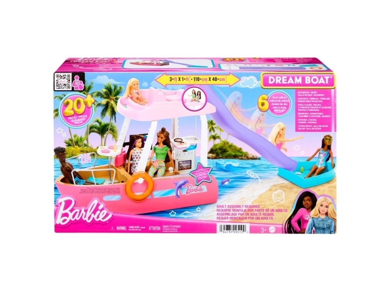 Barbie - Båd Legetøj - Dream Boat Legesæt