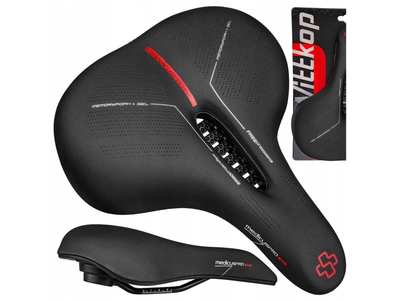 Wittkop Medicus PROevo 3.0 (City) cykelsadel (999451202) | Cykling - Cykelutrustning - Sadelmakare | GameStuff
