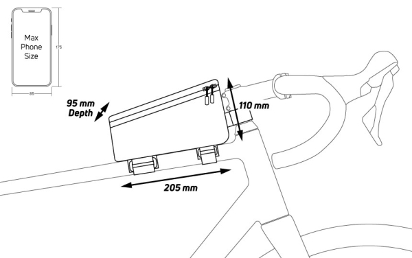 Fahrradkorb Zefal Console Pack T2