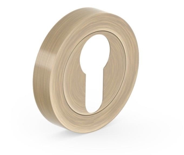 Metal-Bud Cylinder Escutcheon Brass | Huset - Inredning - Dörrhandtag | GameStuff