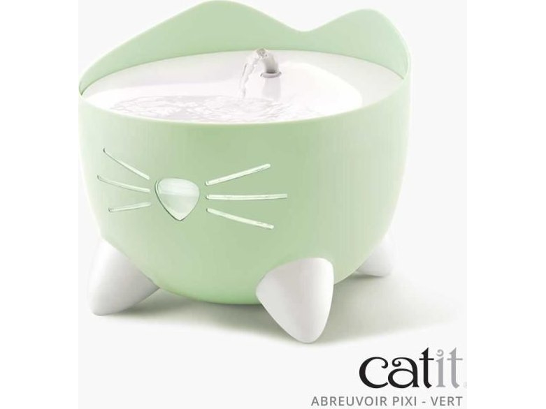 Catit Fontæne Til Katte Mint-Grøn 2,5 L 22X22x19,5 Cm