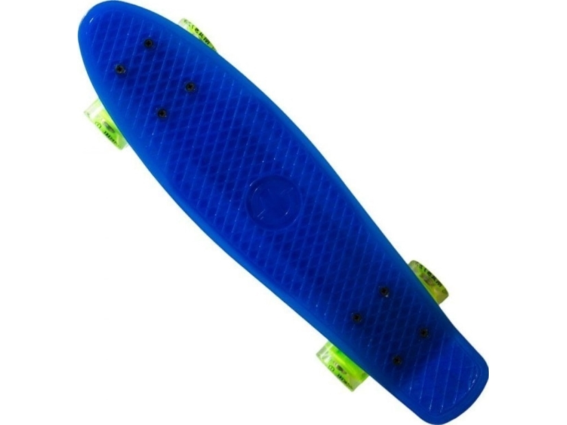 Master Skateboard Mini Longboard Skateboard - blå | Utomhusleksaker - Gå / Löpande fordon - Skateboard | GameStuff