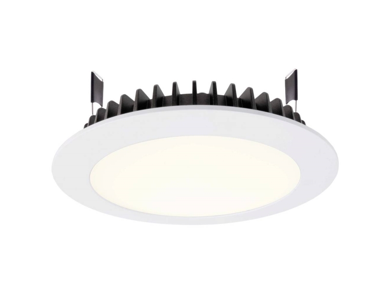 Deko Light 565234 LED Panel Round III 20 LED-inbyggnadslampa EEK: G (A - G) LED-inbyggnadslampa 20 W Trafikvit (RAL 9016) | Belysning - Inomhusbelysning - Infälld spotlight | GameStuff