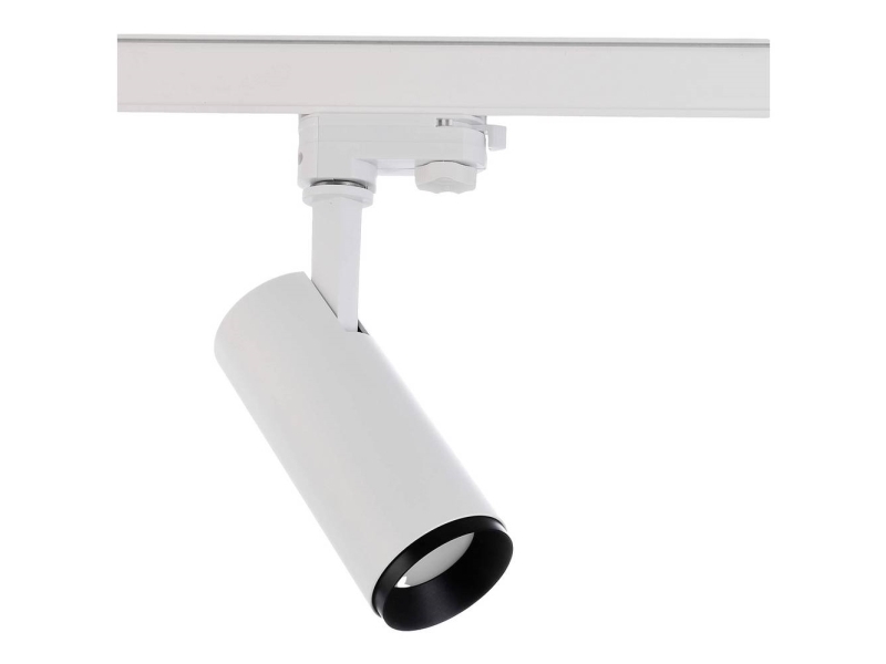 Deko Light Lucea 10 707116 Højvolt-skinnesystem-lampe LED indbygget 10 W LED (RGB) EEK: F (A - G) Trafikhvid (RAL 9016)