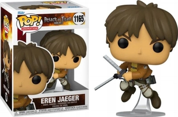 Funko Pop! Vinilinė Figūrėlė: Attack On Titan - Eren Jaeger, 11,6 Cm