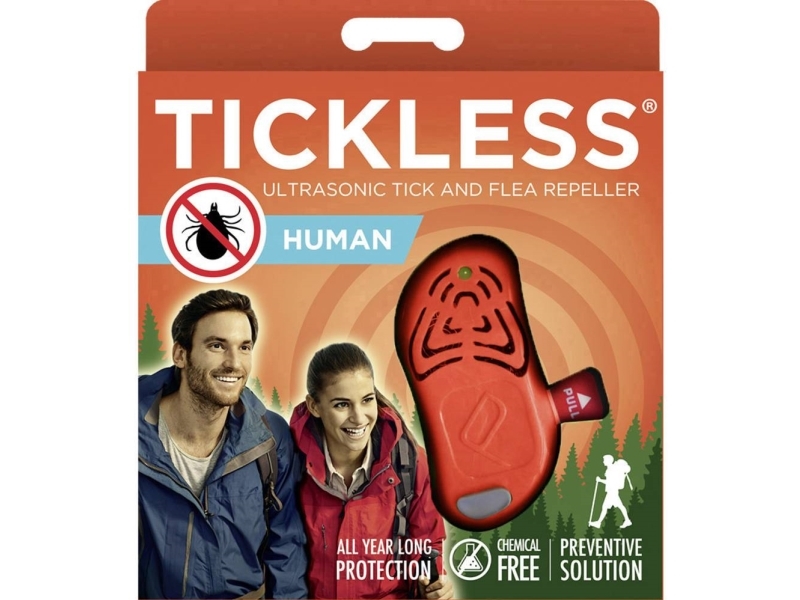 Tickless Human, Automatisk, Insekt Bekæmper, Orange, 3000 T