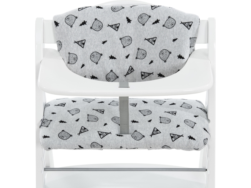 Billede af Hauck Deluxe High Chair Cushion, Nordic Grey
