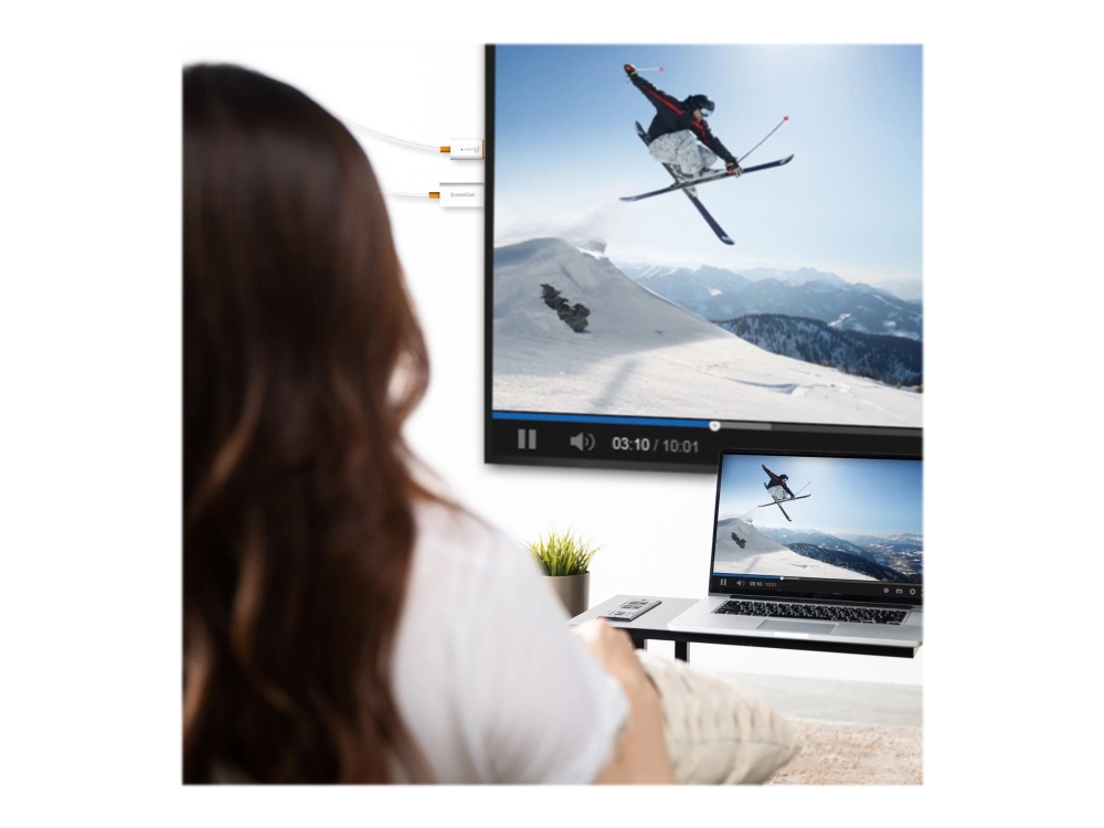 J5create Jvaw56-N Screencast Hdmi Wireless Display, 1920 X 1080 Pixel, Av-Receiver, Kabellos