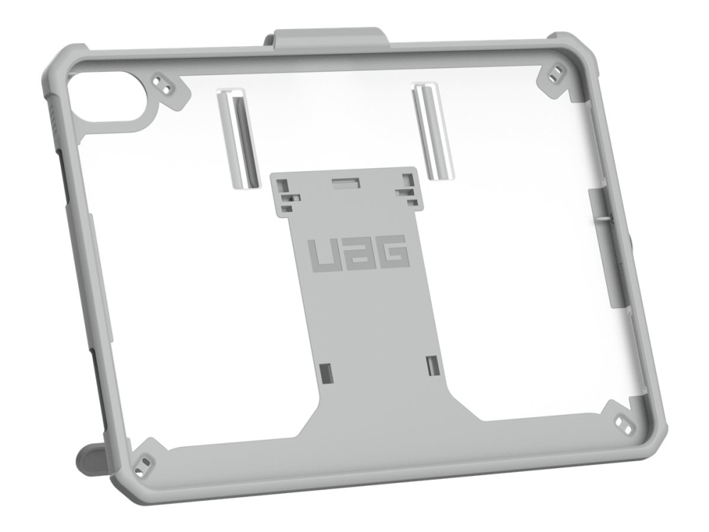UAG Scout Healtcare Series Case for iPad 10.9 (10th Gen, 2022) - Scout w HS & KS Healthcare White/Gray - Baksidesskydd för surfplatta - med ställ och handrem - termoplastisk polyuretan (TPU), silikon - vit, grå - 10.9 - för Apple 10.9-inch iPad (10:e generation) iPad A16 Wi-Fi, A16 Wi-Fi + Cellular | Datorer & Surfplattor - Tillbehör till surfplattor - Covers & Väskor | GameStuff