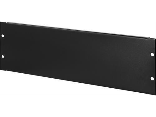 Toten - Füllungsplatte - Schwarz - 3U - 19"