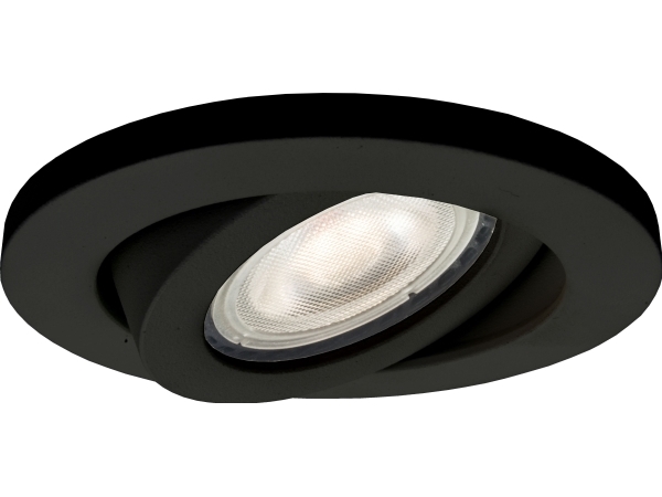 Light Prestige infälld spot svart Light Prestige LP-440/1RS BK vridbar | Belysning - Utomhusbelysning - Inbyggda spots | GameStuff