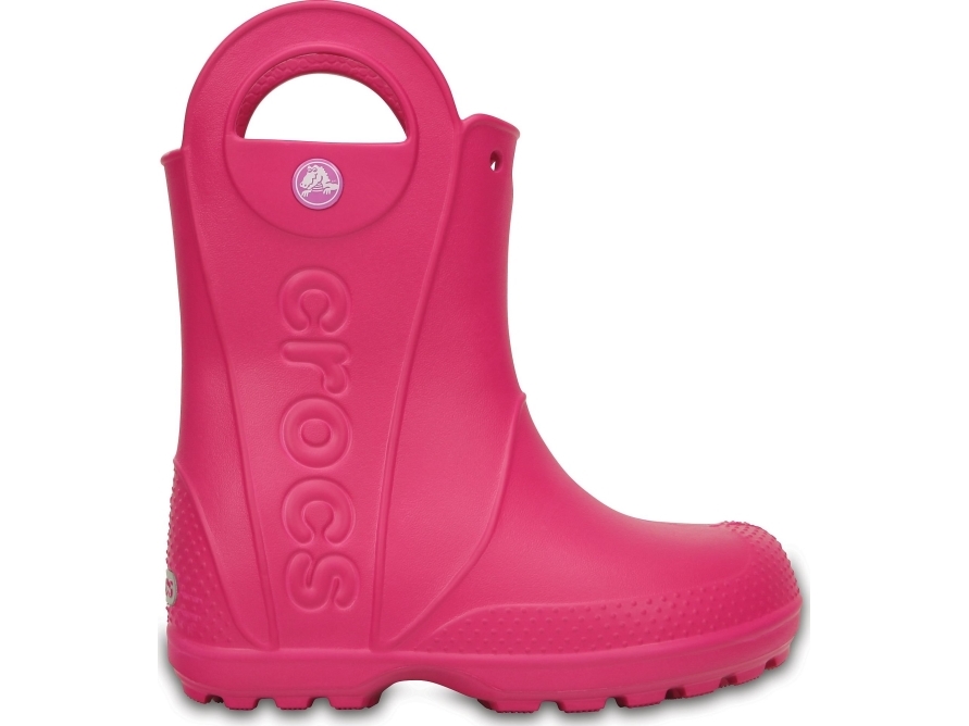 Billede af Crocs Crocs&trade; Gummistøvler Til Børn Handle It Regnstøvler, Candy Pink