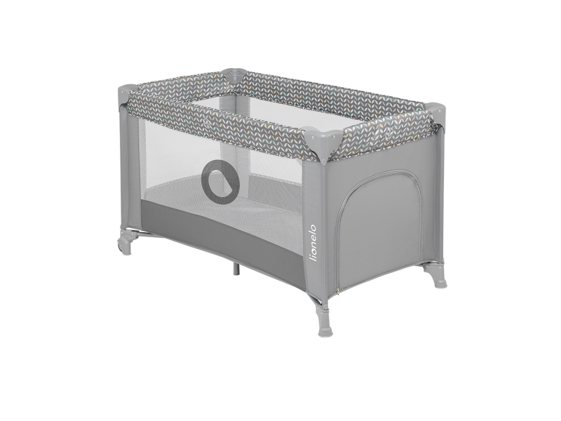 Se Lionelo Baby Beds And Playpens - Lo-Stefi Grey Concrete Multicolor hos Computersalg.dk
