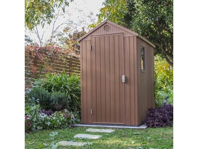 KETER VERKTYGSHUS/GÅNG DARWIN 4x6 BRONZE 189 x 72 x 249.1cm | N - A | GameStuff