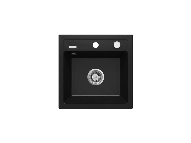 Deante Zorba Gran Waschbecken 44X44x18 Zqz_N103 Blk