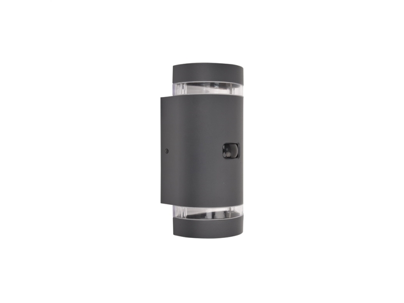 Lutec Focus 5604014118 Außenwandleuchte Mit Bewegungsmelder Gu10 Anthrazit