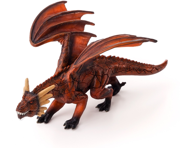 Mojo Fire Dragon med rörliga käkar | Leksaker - För dom minsta - Gunghästar och hoppdjur | GameStuff