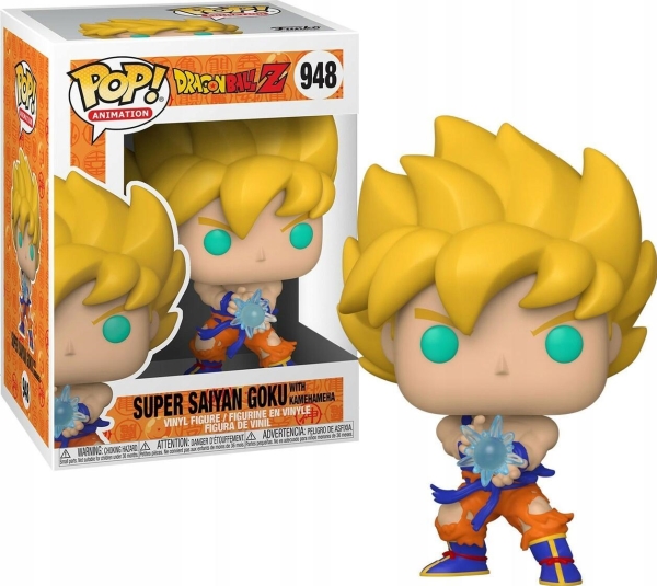 Funko Pop! Super Saiyan Goku Mit Kamehameha, Samleobjekt, Anime &Amp Manga