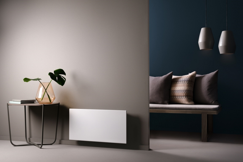 Adax Varmepanel Neo H 04 Kwt, 400W 400V Med Wifi, Hvid